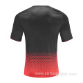 Mens Dry Fit Soccer Wear T Shirt Red